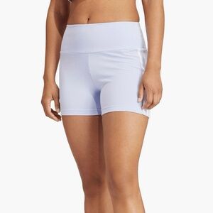 Cotton adidas stripe biker shorts